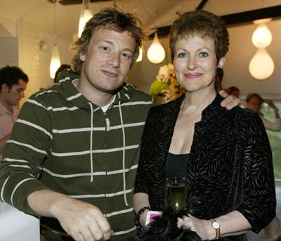 Jamie Oliver & Betty Hale at the opening of Fifteen in Cornwall
